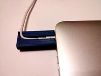 MagSafe2 Right Angle Adapter by pixelandprint