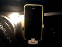 Iphone 4 vent mount with charger by eae01751