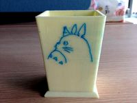 pen container with totoro by tyl