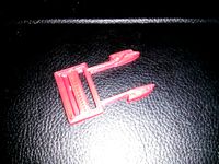 25mm webbing belt clip - male by betelgeux