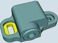 Vintage Vespa side panel turn signal connector. by Sportrider12584