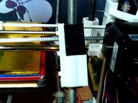 LED light strip holder for Prusa Mendel by Maddoc
