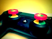 Rasta Blasta PS4 DualShock Sticks by CacheFlow