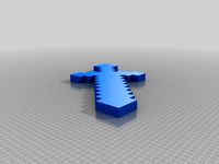 Minecraft Diamond Sword by Moyzro