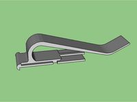 Garage Door Remote Control Visor Clip by Mudfoot