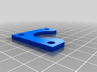Angled Wades Extruded Stepper Motor Spacer by simonjgreen