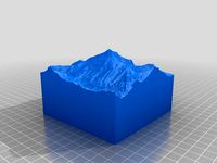 Aconcagua 10km. Collectible Mountain by Shapespeare