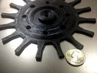 large 6 inch decrotive gear by Sixdollaftlong