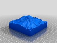 Mt Rainier. 10km Collectible Mountain. by Shapespeare