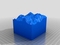 Mt Everest. 10km Collectible Mountain by Shapespeare