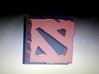 Dota 2 keychain by Horace