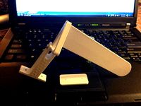 RC Boat Rudder by kcassidy