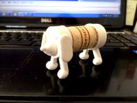 cork puppy by EHM