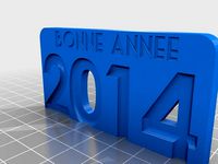 HAPPY NEW YEAR / BONNE ANNEE / 2014 by Hive3D