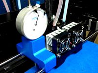 Elevated Dial Indicator Holder for Replicator 2X by joef