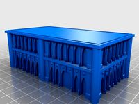 Epic 40k Gothic Building - Long by SgtShellback