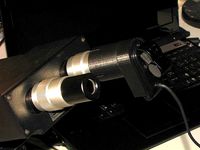 Improved Logitech Webcam to Microscope Adapter by the_digital_dentist