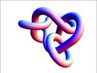 Composite Link: 2_2_1 # 5_2 (left and right-handed versions) by DesignByNumbers