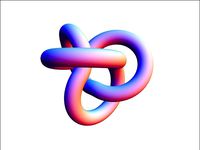 Prime Knot: 4_1 (figure-8 knot) by DesignByNumbers