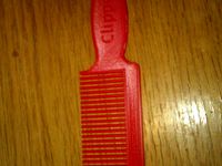 clipper over comb barbers comb by PrintAlot