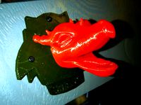 Dragon Head Trophy - Smaug by larryj