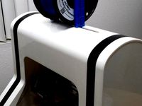 Robo 3D Spool Holder (updated) by Allted