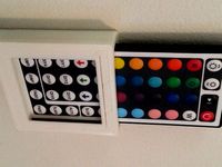 Remote Holder for LED Controller (44 key remote) by ssaggers