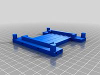 Printrbot Simple Adjustable Spool Stand / Coaster by benblur4