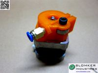 Kossel Mini NEMA17 Extruder for 1.75mm Filament by blomker