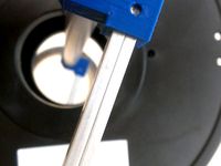 Spool holder for Ord Bot Hadron by jaaklab