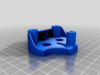 Rostock Max Dual Extruder Mount by JolietDelta
