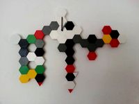 Circle piece for hex clock system (Smycke ikea) by JAB