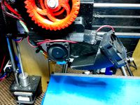 E3D hotend groove mount with shroud by larryj