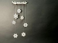 Snowflake Mobile by MakerBot