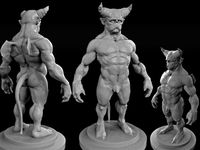 Demon Figure by framedworld
