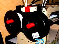 Side Spoolholder and Filamentmanager for Replicator, Duplicator and similary Printers by AndreasNe