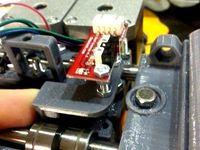 3DCR Double accessories, X-axis v1.2 endstop holder by Prenta