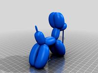 Balloon Dog Stunt Print by bobtato