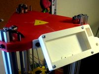 U-Design's panelsan adapter for RichRap's 3DR delta printer by GigaBajcior