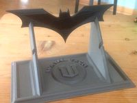 WayneTech Batarang Display Stand by NerdAlert3D