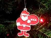 NSA Santa (He Sees You When Your Sleeping) by MatterLabs