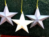 Star Ornaments from Pentagrams by pmoews
