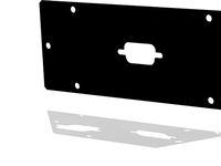 Chameleon 1-port DB-9 faceplate by inhale3d
