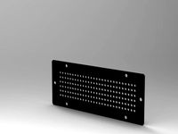 Chameleon enclosure - perforated faceplate by inhale3d