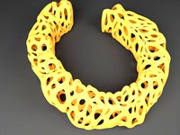 Esculation Bracelet - Voronoi Style by roman_hegglin