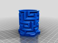 Maze Cylinder Box - Visible and Hidden Versions by cheer4ftc