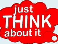 "Just think about it" Keyring by Nath
