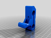Printerbot Plus X-Axis Extruder Carriage  by Kannonballer