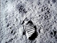 [NonPrintable] One Small Step - First step on the moon by taposk
