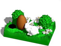 the easter bunny by lokilaufeysen
